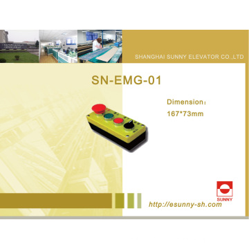 Boîte de contrôle pour ascenseur (SN-EMG-01)